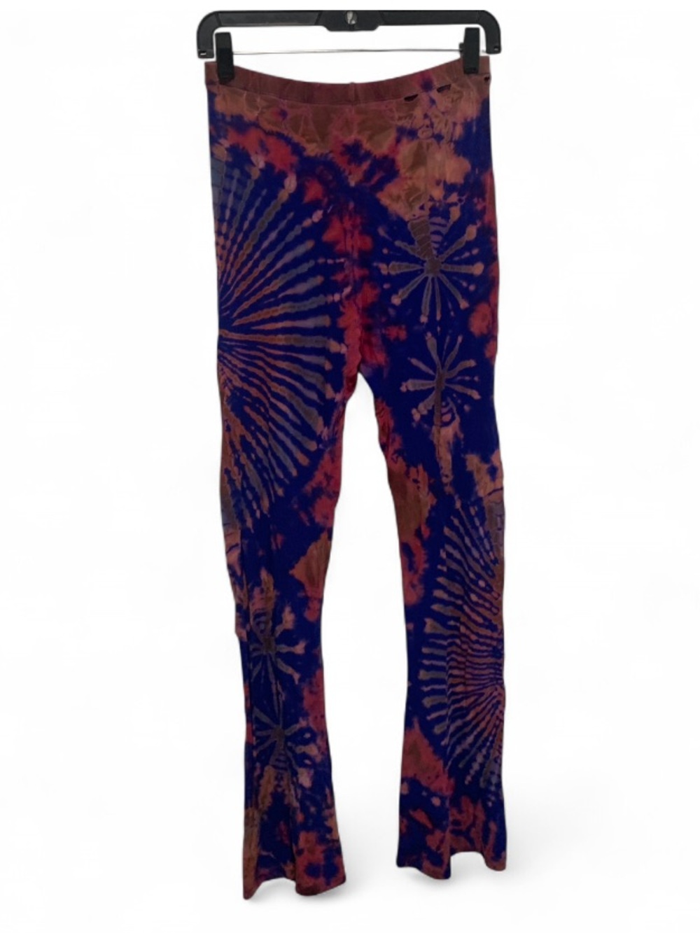 Boho Tie-Dye High Rise Flare Leggings